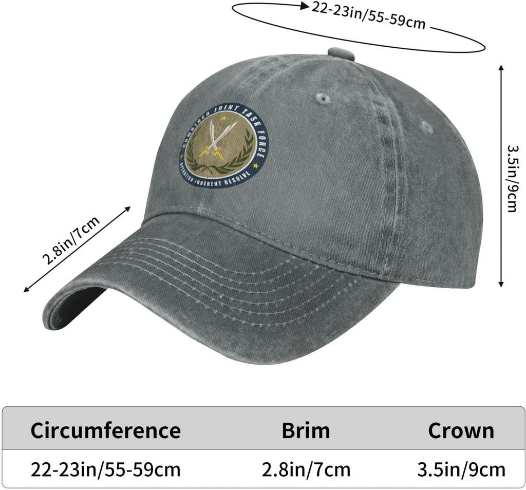 Joint Task Force Operation Inherent Resolve Baseball Cap Men Woman'S Adjustable Dad Hat Unisex Cap