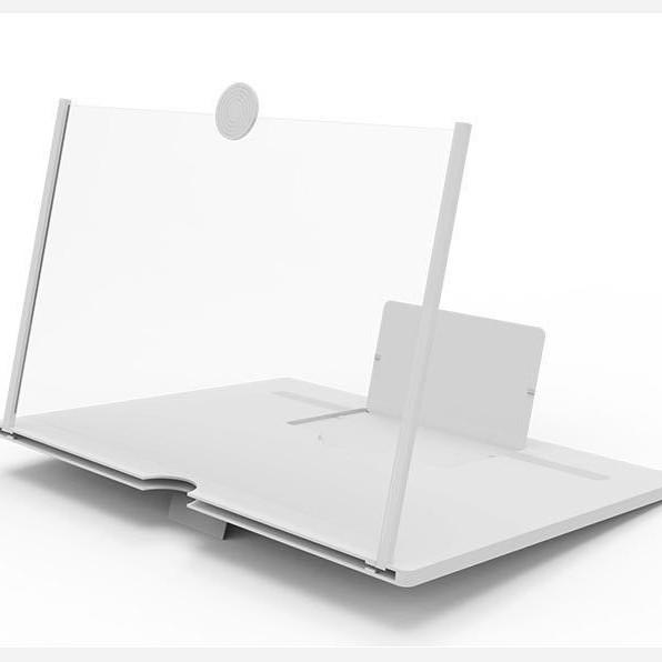 HD Mobile Phone Screen Magnifier with 10-inch and 12-inch Stretchable Phone Holder