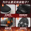 Snow Boots Autumn and Winter New Elderly Climbing Sole Dad Shoes Cotton Boots Casual Velcro Cotton Shoes
