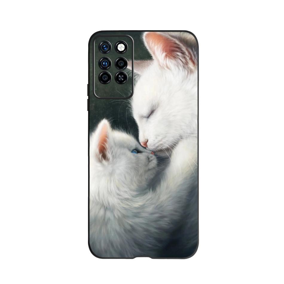 Süße Hülle Für Infinix Note 10 Pro NFC X695C X695 Handyhülle Schwarzes Silikon Weiche Hülle Für Infinix Note 10 Funda Note10 Pro 6.95"