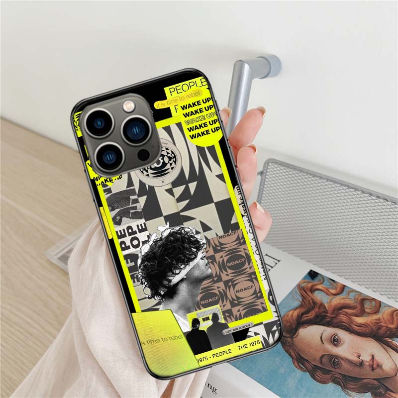 The 1975 About You Phone Case For Iphone 16 15+ Pro Max 17 Air 14 Plus 16E 13 Pro 12 Mini 11 Clear Cover Silicone Cute Shel