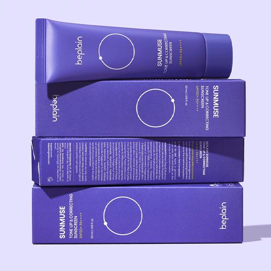 BEPLAIN Sunmuse Krem przeciwsłoneczny tonujący i korygujący SPF 50+ PA++++ 50ml