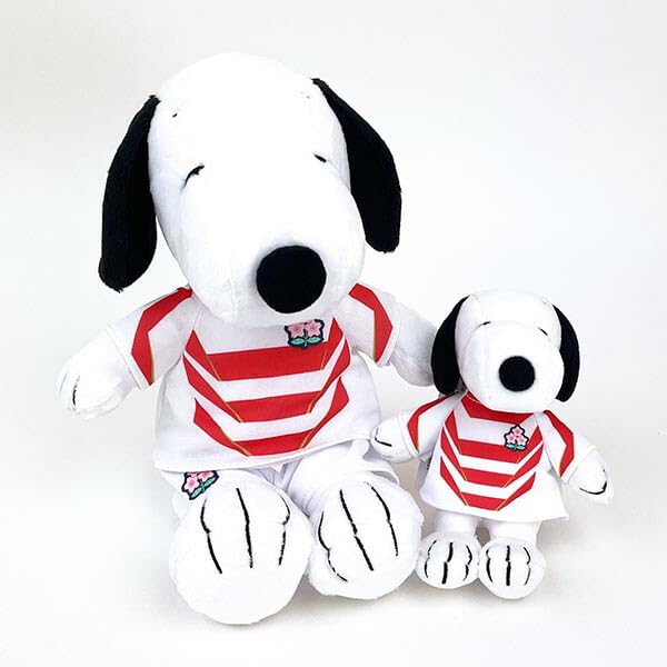 World Snoopy Rugby Team Plush Toy Cheering Goods SNOOPY Free [Perfect Tokyo]