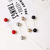 Korean Pearl Brooch: Elegant Women's Cardigan, Scarf, and Shawl Accessory