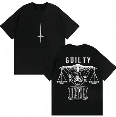 Japan Anime Jujutsu Kaisen Harajuku T Shirt Judgeman Domain Expansion Men Women Vintage T-shirts Casual Cotton Oversized T-shirt