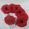7pcs New Silk Artificial Sunflowers Gerbera DIY 3D Sunflower Flower 10cm Flower Arranging Simulated Flower Photography