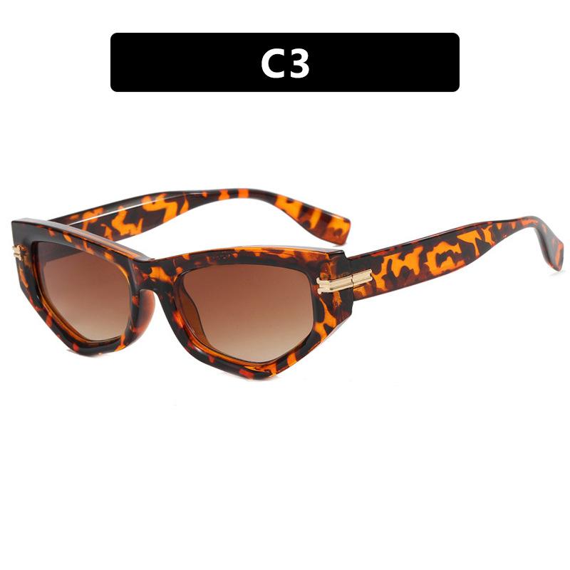 Women Cat Eye Sunglasses Luxury Brand Designer Vintage Irregular Frame Gradient Eyewear UV400 Shades Women's Sunglasses