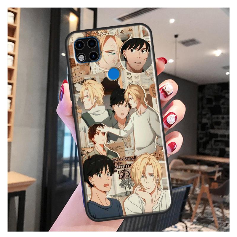 Banana Fish  Ash Lynx Eiji Okumura Funda For Xiaomi Redmi Note 10S 9S 8T 9 Note 10 Pro Note 11 Pro Redmi 9C 9A 9T Soft Case