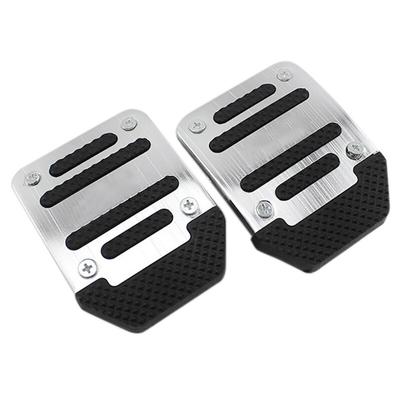 YONGYAO Universal Car Non-Slip Manual Transmission Gas Clutch Brake Foot Pedal Pad Cover Black