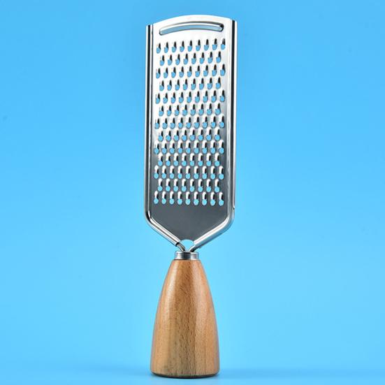 Gemüseraspel Bequemer Griff Einfache Bedienung Dick Rostfrei Leicht zu Reinigen Reibe Edelstahl Schokolade Zitrone Käsereibe für Küche