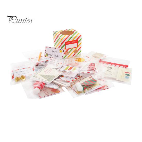 

Подарочная коробка на Рождество, обратный отсчет на 24 дня, маленькие игрушки, настольные фигурки, открытки, рождественская подарочная коробка для детей, взрослых, семейный праздничный праздничный подарок 1 Set