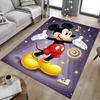 Mickey Mouse Magic Moment Carpet For Playroom Bedroom Living Room Sofa Home Decorkids Game Area Rug Nonslip Floor Mat