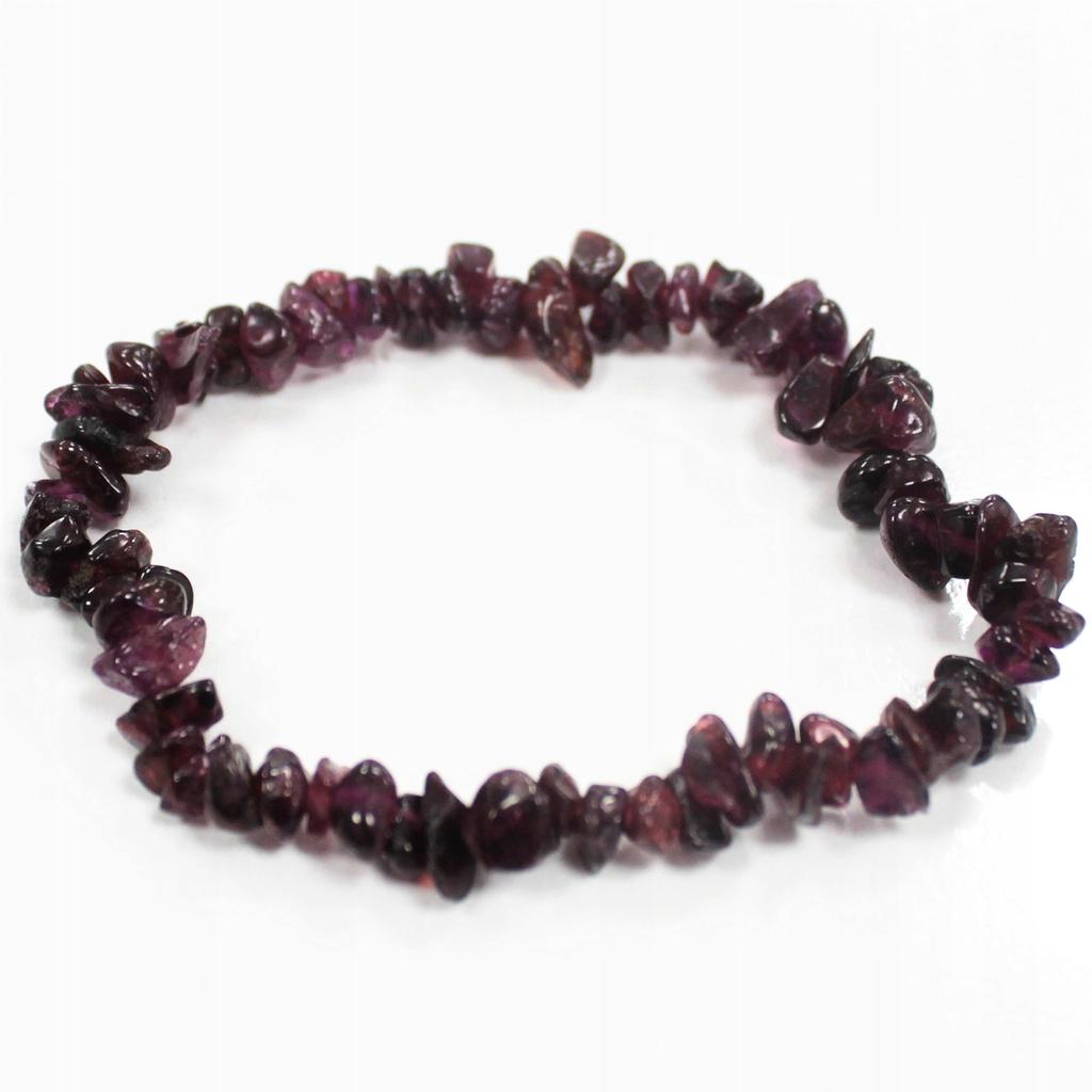 Bracelet with Natural Stones - Blood Garnet