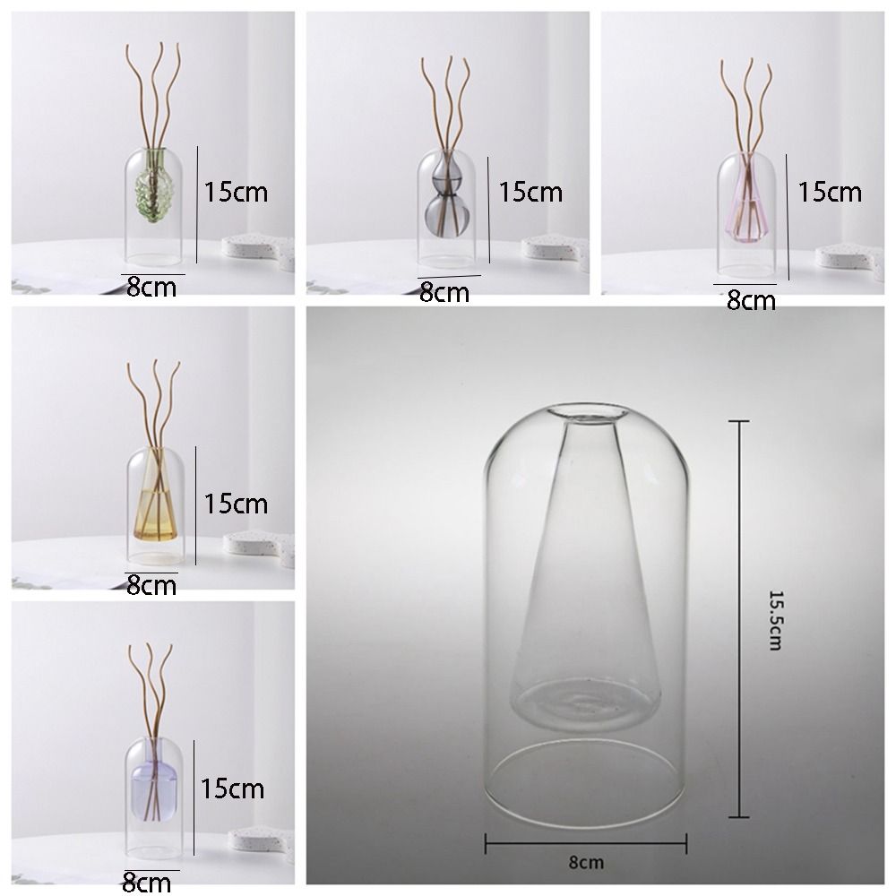 Double Layered Aromatherapy Bottle Creative Fragrance Diffuser Bottle  Dining Table