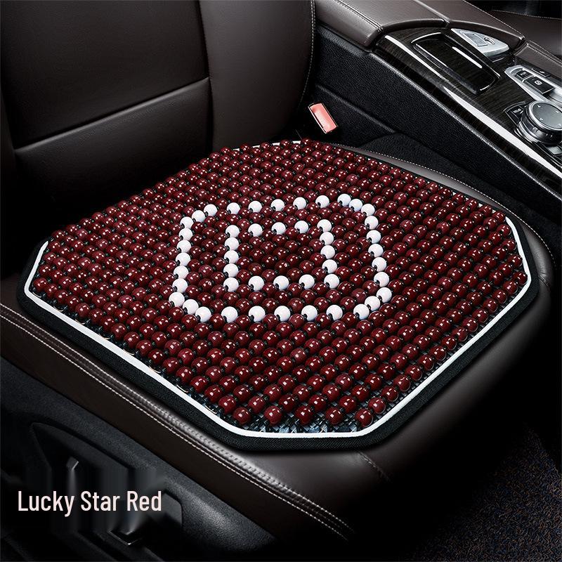 

Дышащая накидка на сиденье автомобиля из деревянных бусин - Летнее охлаждение и круглогодичная вентиляция Standard