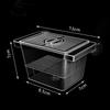 New Acrylic Fish Tank Breeding Incubator Grow Seedling Reproduction Holder Breeder Isolation Box Aquarium Fish Fry Aquarium