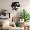 1pc Custom Metal Fish Wall Art, Personalized Fish Emblem for Home Office Lounge Decor, Rustic Name Sign for Veranda Terrace, Gift