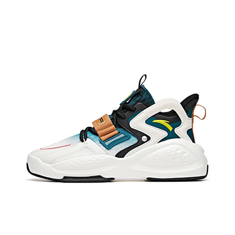 Anta Badass 2.0 Comfortable Durable Breathable Low-Top Sneakers Men Sneakers White 112038081-4