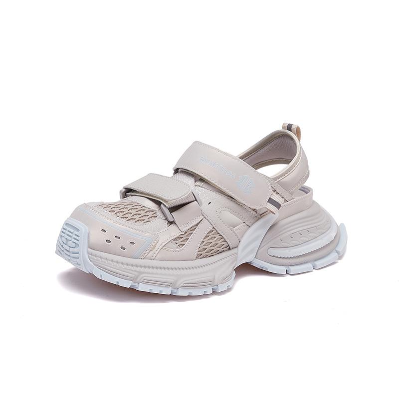 Nové dámské tenisky, módní sportovní jednobarevné boty se silnou podrážkou