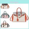 Classic Crossbody Bag For Women With Contrast Color Pu Material For Daily Casual Wear