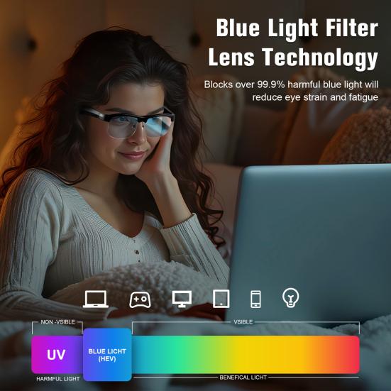 Έξυπνα γυαλιά Γυαλιά ηλίου συμβατά με Bluetooth Εργονομικός σχεδιασμός Επαναφορτιζόμενα φωτοχρωμικά γυαλιά με ηχείο, ανθεκτικά στην υπεριώδη ακτινοβολία