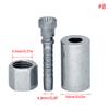 High Pressure Washer Hose Insert Fittings Car Washer Water Cleaning Hose Pipe Fitting TwistConnector Quick Fixing