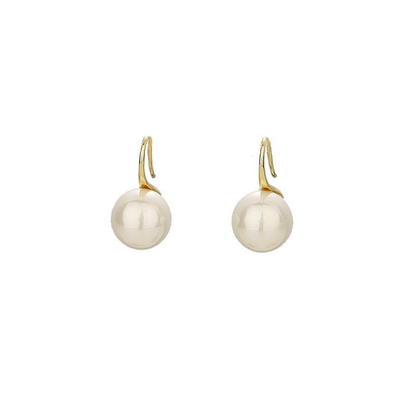 Women Light Luxury Elegant Versatile Pearl Earrings Fashion Daily Jewelry
