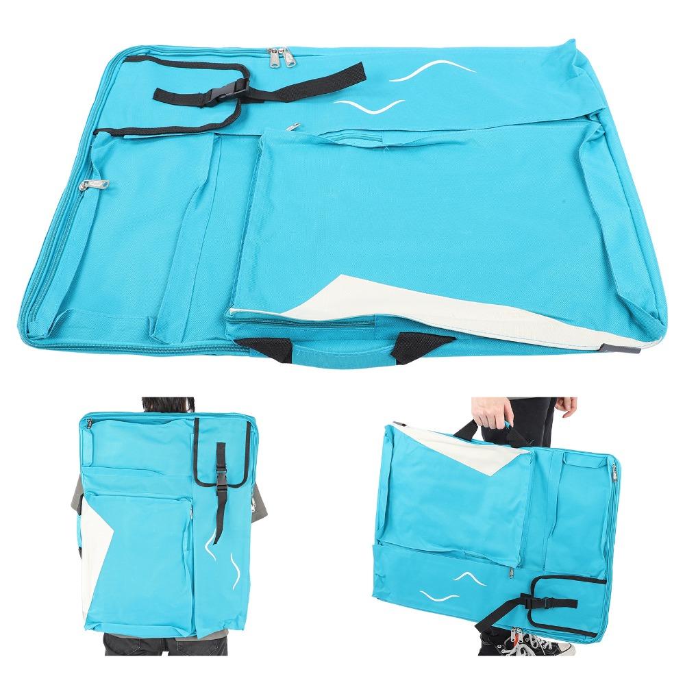 1pcs Reinforced Shoulder Straps Art Drawing Bag Waterproof Design Art Portfolio Case Traveling