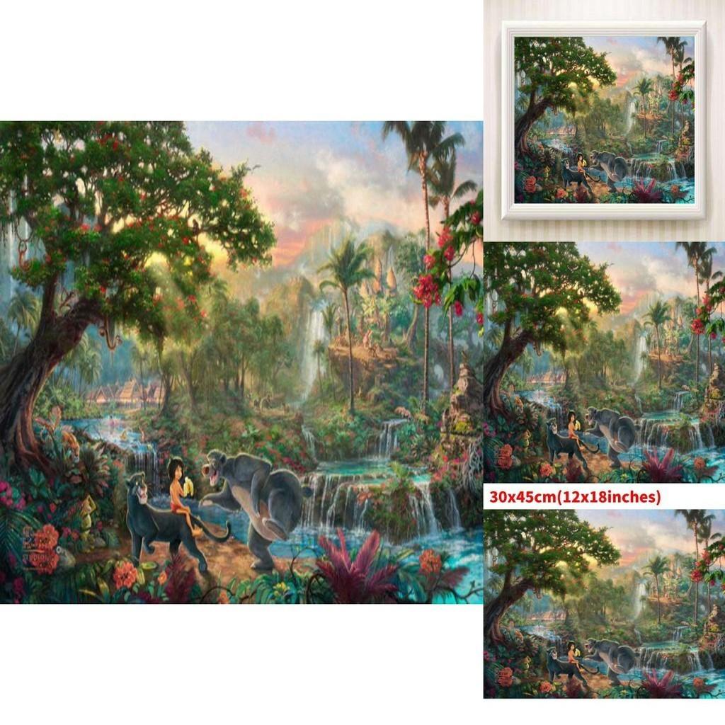 Meerjungfrauenprinzessin Leinwand Wandkunst Für Moderne Märchen Schlafzimmerdeko Cartoon Stil Bunt Gerahmt Sprühmalerei Verschiedene Größen