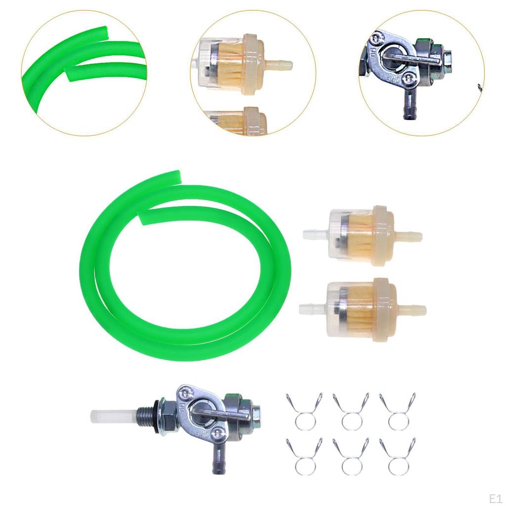 Fuel Hose Oil Filtering Petrol Switch Convenient for 50cc150cc Motorcycle