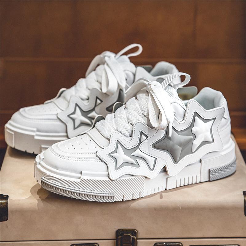Hochwertige personalisierte Promi-Schuhe, Herrenschuhe mit niedrigem Schaft, Modische neue dicke Sohlen, Neue Sportschuhe mit Höhenerhöhung