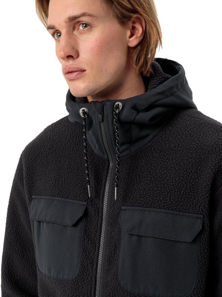 Куртка VAUDE Мужская флисовая куртка Manukau III phantom black
