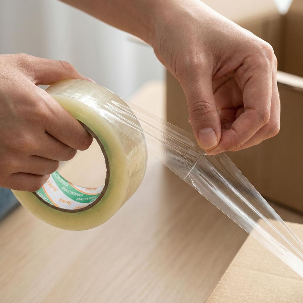 Clear Packing Tape Strong Adhesive Tape for Packaging Sealing