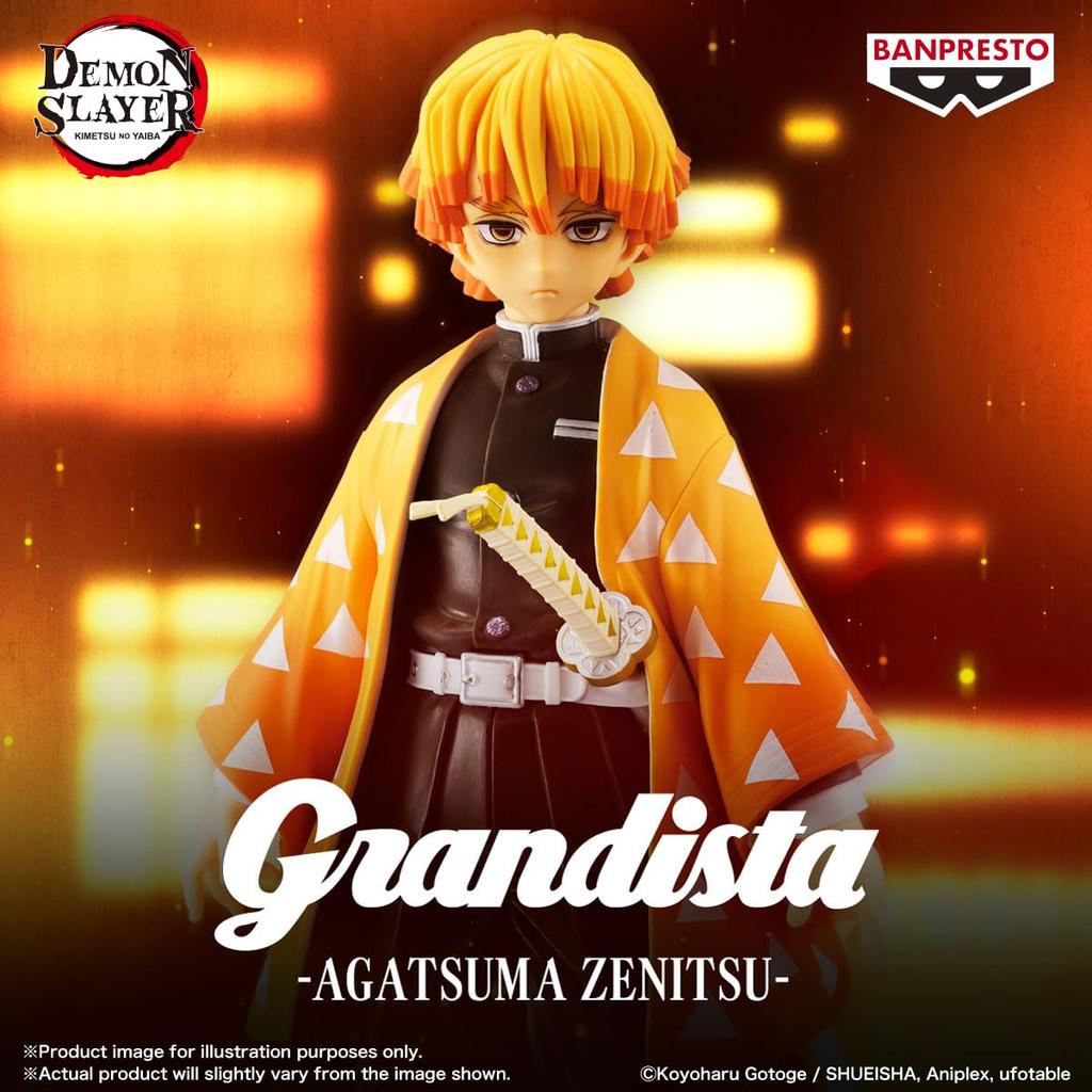 BANPRESTO Demon Slayer Kimetsu No Yaiba Grandista Zenitsu Agatsuma Another Ver A