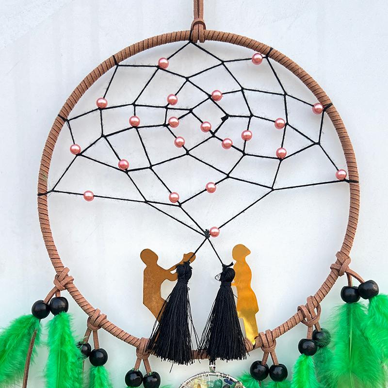 Dream Catcher Exquisite Hand-woven Wind Chimes Nordic Living Room Bedroom Decorations Wall Pendant Festival Gifts Home Accessory