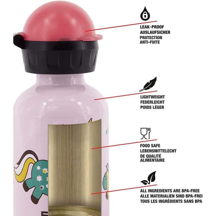 GOURDE EN METAL 30 CL DECOR LICORNE - SIGG