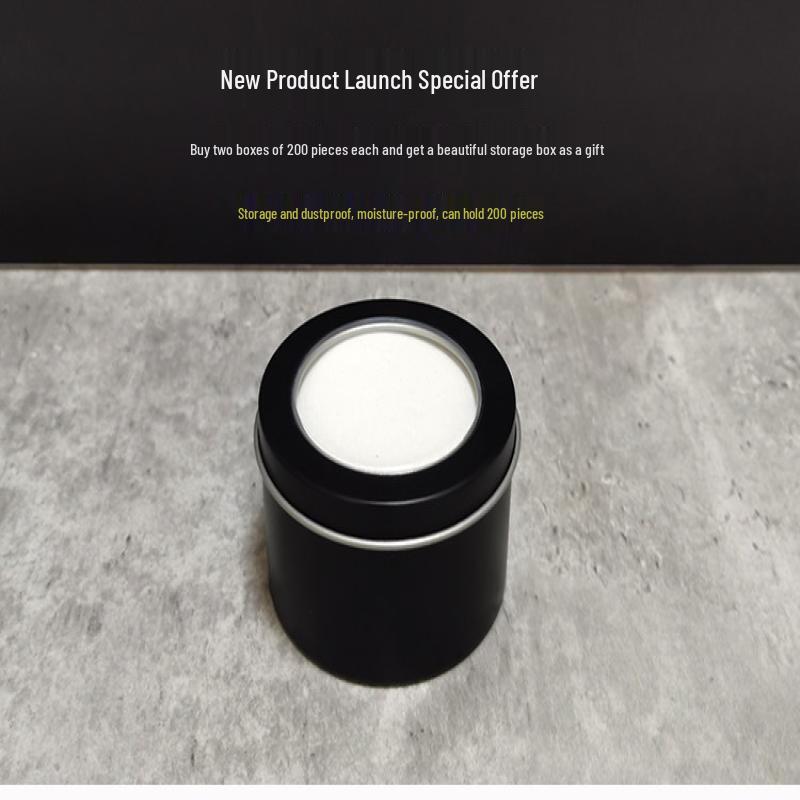 Qiwei Round Coffee Filter Paper for Moka Pots and Espresso Machines