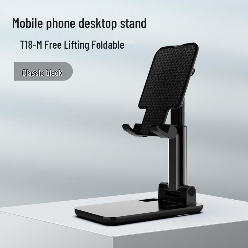 Faltbarer Desktop Handy- & Tablet-Halter – Multifunktional & Verstellbar für TikTok und mehr