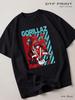T-shirt Gorillaz Back in Black