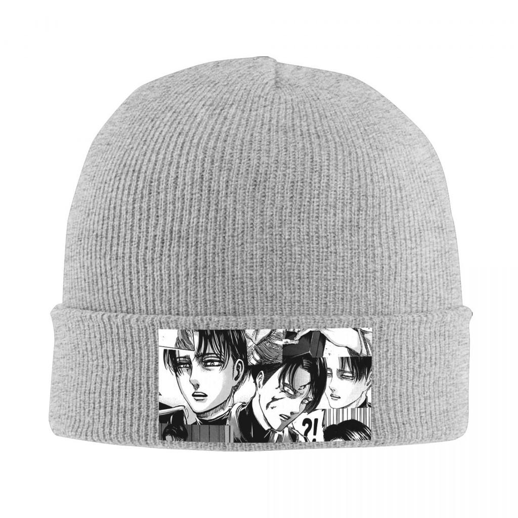 Levi AckerUnisex Attack On Titan Warm Knitted Cap Winter Knit Bonnet Hat Skullies Beanies Hip Hop Caps for Unisex