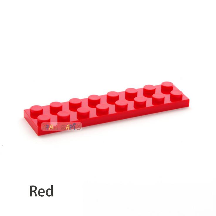 40pcs DIY Building Blocks Thin Figures Bricks 2x8 Dots 13Color Educational Creative Size Compatible With 3034 Toys for Children