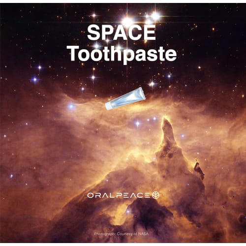 ORALPEACE Space Toothpaste, 80g, Formulated with Neonisin-e. A Body- and Earth-friendly Toothpaste and Oral Care Gel That Can Be Used Both In Space an