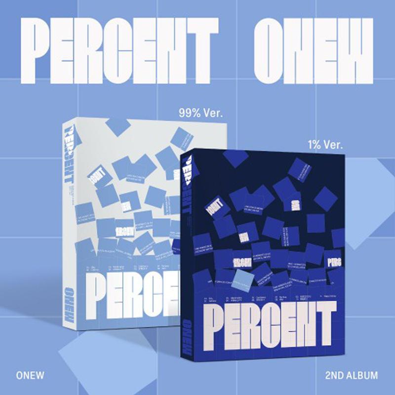 

ОНЕВ (SHINee) – 2-й альбом PERCENT (Фотокнига Вер.) 2 in Set