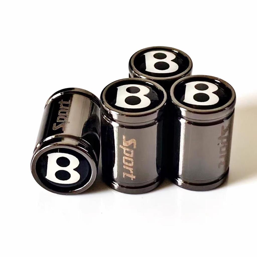 Car Exterior Valve Caps Stem Covers For Bentley Flying Spur 2009-2017 Car Accessories