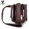 Humerpaul Echtes Leder Herren Messenger Bag Große Kapazität Handtasche