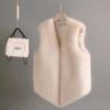 New fur vest women's short imitation Rex rabbit hair vest slim and thin fur vest vest