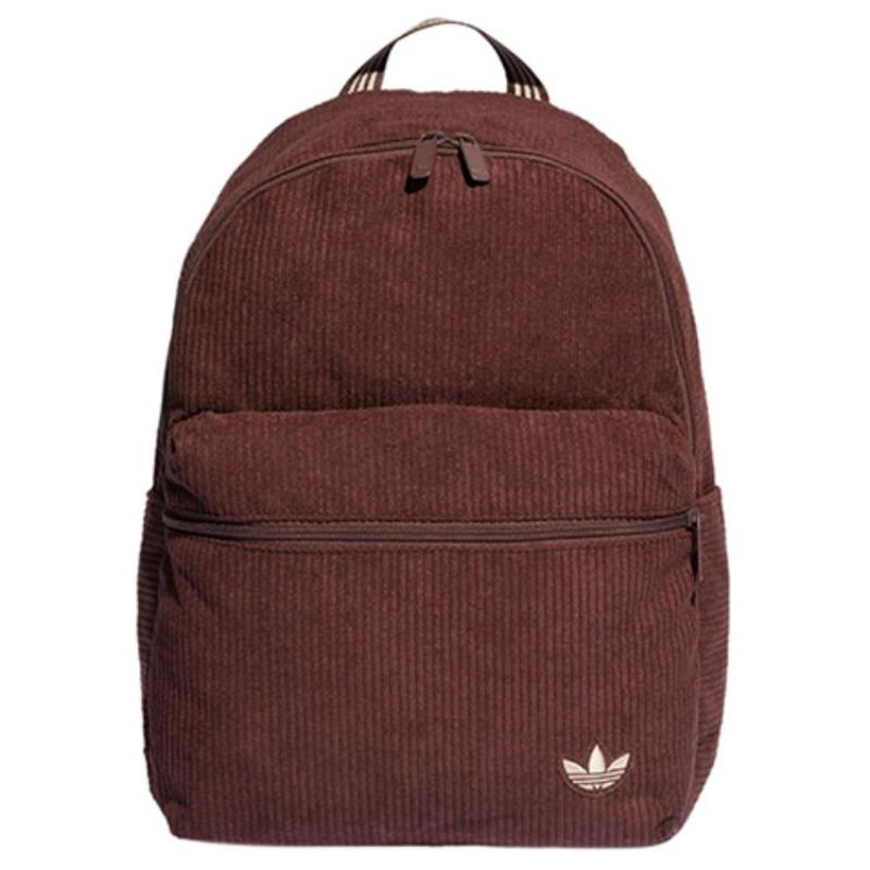 Adidas Originals Corduroy Backpack Regular Unisex Shadow Brown Adidas IQ3520