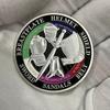 Armor of God Coin 1.57" Diameter Metal Souvenir Coin Put On The Whole Armor of God Double-Sided Armored Soldier Challenge Coin