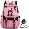 Kujō Jōtarō Anime JoJo's Bizarre Adventure Rucksack Learner School Tote Cloth Teens Outside Trip Backpack Trend Gift