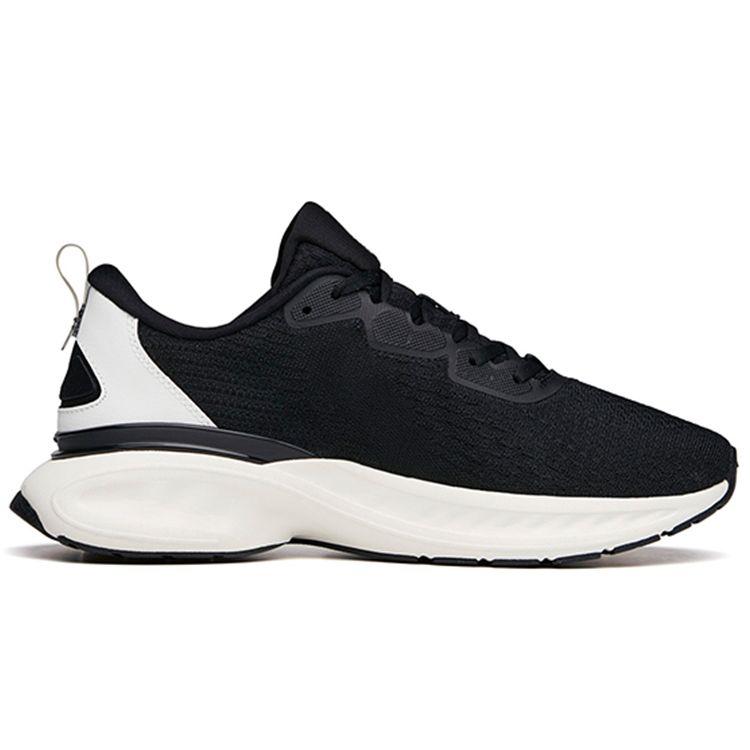 Anta 1.5 Big Data Cushioning Breathable Wear-Resistant Non-Slip Low-Top Casual Running Shoes Men Sneaker Black White 112135586-1